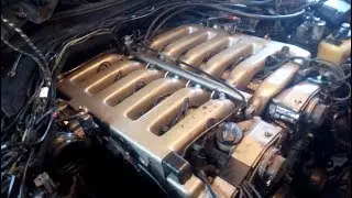 Ремонт w140 S600 своими силами часть 1