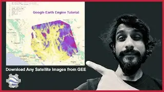 Download any images with Google Earth Engine || SRTM DEM || Clip in GEE