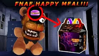 FREDDY Tries The Fnaf Happy Meal!