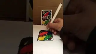 How To Draw An UNO And DOS WILD Card (Tutorial)