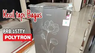 KULKAS 1 PINTU POLYTRON PRB 157TY WARNA ABU-ABU