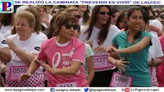 SE REALIZÓ LA CAMINATA “PREVENIR ES VIVIR” DE LALCEC