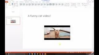 Insert Youtube Videos into PowerPoint 2013
