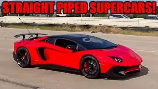 STRAIGHT PIPED SUPERCARS GO FULL SEND FOR THE BOYS! (LOUD!)