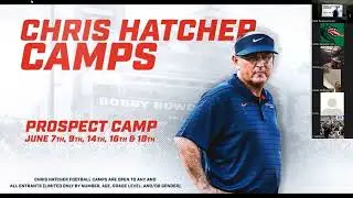 Samford Passing Game and QB Drills -  Chris Hatcher