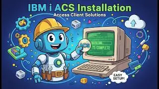 Watch a realtime install of IBM SEMERU JAVA & IBM i ACS (Access Client Solutions)