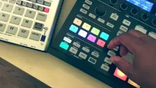 Instagram Bedroom Drum Breaks to SP404 to Maschine Track Idea