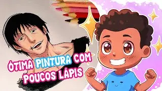 COMO PINTAR PELE CLARA ESTILO ANIME 🎨😎 ( TÉCNICA SIMPLES E FÁCIL COM LAPÍS DE COR)