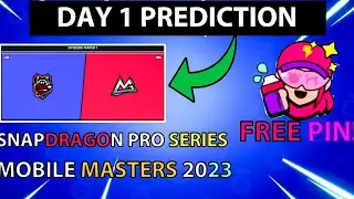 Day 1 Prediction Brawl Stars Championship 🏆| SNAPDRAGON PRO SERIES