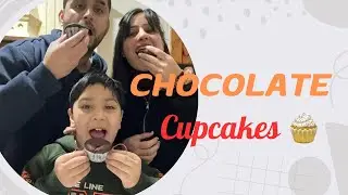 Easy Chocolate Cupcakes recipe||Cocoa Powder||Punjabi Vlog||Punjabi UK Vlog||VGAURZ WORLD||