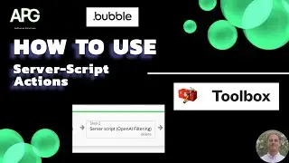 How to use Server Script Actions with the Toolbox plugin in Bubble.io (Return Multiple Outputs)
