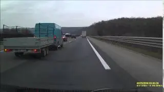 Közúton 1. Csúnya előzés - M1 autópálya