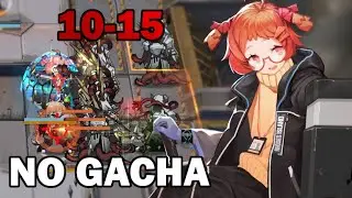 Arknights Stage 10-15 "Fleeing Through Fire" | No Gacha, Elite 1 Level 50 Operators (8 Ops)