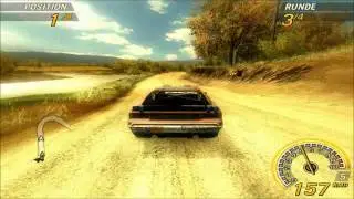FlatOut2 Midwest Ranch 1 Gameplay