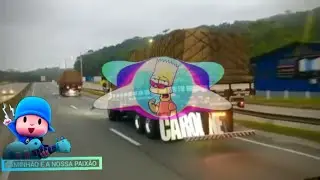 MOÇA SAI DA SACADA SEPERCOMBO (DJ LUCAS BEAT)caminhão