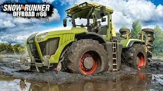 SNOWRUNNER #66: Mit dem XERION auf dem nassen Acker | OFFROAD Simulation