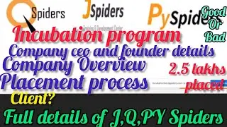 QSpiders pre-placement Drive full details company overview,placem..... #qspidersplacement #pyspiders