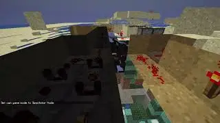 Minecraft hidden bunker that took way too long