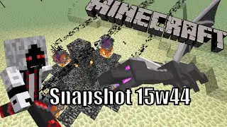 Minecraft - Summon the EnderDragon and MORE!!(Snapshot 15w44)