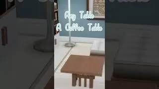Make Any Table A Coffee Table │ Sims 4  │ No CC │ Build Tips