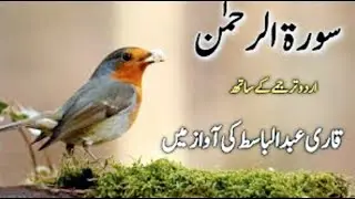 Surah Rahman With Urdu Translation full | Qari Al Sheikh Abdul Basit Abdul Samad