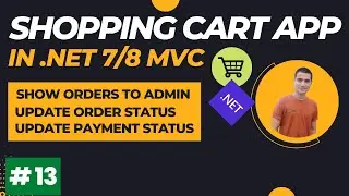 Shopping Cart project in .NET Core MVC | part 13 | Admin's tasks