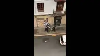 ¡INSOLITO!POLICIA GOLPEA A ANCIANA POR COMPRAR PASTILLAS PARA SU HIJO CON PROBLEMAS MENTALES