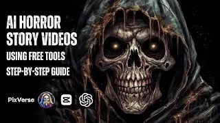 Create AI Horror Story Videos, Free Tools, Chatgpt, Pixverse, Leonardo, and Capcut, Full Tutorial