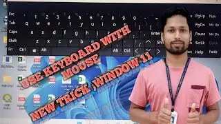 How to use keyboard with mouse #2023#Newtrick #Computer.