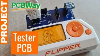 Tester board for the Flipper Zero: servo, temperature sensor and IC2 tester