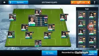 Plantilla del real Madrid para dream league soccer al 100