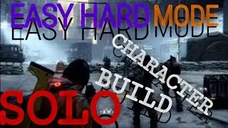 tom clancys the division solo hard mode character build(mission speed run)vector 45 acp