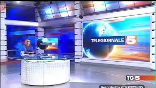 Sigla TG5 2007 TRATTO DA QUELLA MERDA DI TELE TV TIVU' TURISTI