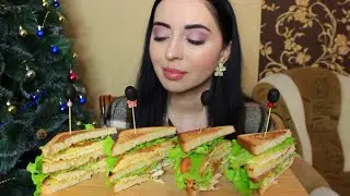 НЕПРИЯТНАЯ ИСТОРИЯ С ПОДПИСЧИЦЕЙ / КЛАБ СЭНДВИЧ MUKBANG Ayka Emilly