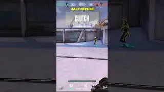 Half Defuse #valorant #valorantclips #royalgamer