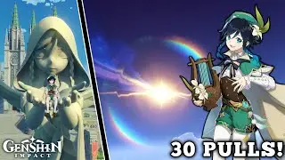 I Used This Ritual To Get Venti | Lucky Spot | Venti Pulls (Genshin Impact 3.1)