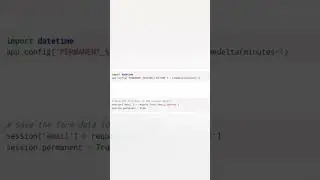 How to persist sessions after closing the browser in Flask? 