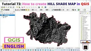 How to prepare Hill shade mapping in QGIS