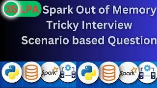 Spark Out of memory Scenario based Interview Question || Data Engineer | Tricky Questions