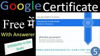 5th-Free Google Certificates | free computer certificate | google analytics certification answers