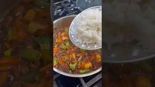 Barish & videshi khana desi style mai banaya #youtubeshorts #shorts
