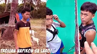 TROIJAN vs BATANG FARM! (BADMINTON! TROIJAN SUMUGOD!)