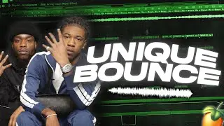How To Make Beats With UNIQUE BOUNCE Like SECTION 8 and CHI CHI | Fl Studio (Drum + Sample Tutorial)