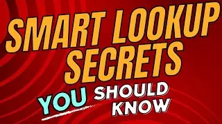 Unlocking the Secrets of Smart Lookup & VLOOKUP: Supercharge Your Excel Skills!