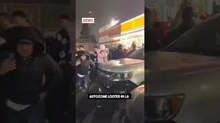 AutoZone in LA looted during a street takeover