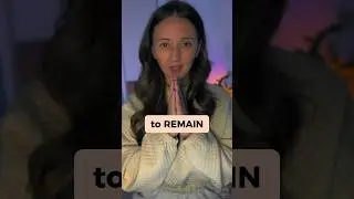 to REMAIN & more… | #speakingclub #vocabulary #ielts #learnenglish
