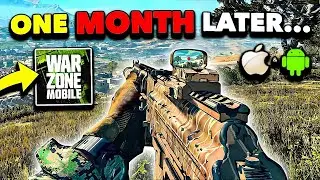 WARZONE MOBILE ONE MONTH LATER...