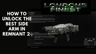 Remnant 2 how to unlock the best side arm in the game early on #remnant2 #remnant #unlock #enigma