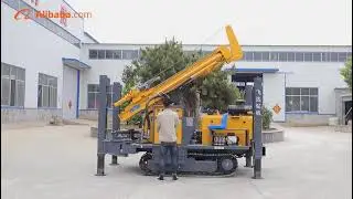 China factory YETUO FY pneumatic drilling rig, air compressor