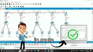 Configuring Static Routing With 5 Routers Using CLI Command || Cisco Packet Tracer Tutorial [Hindi]